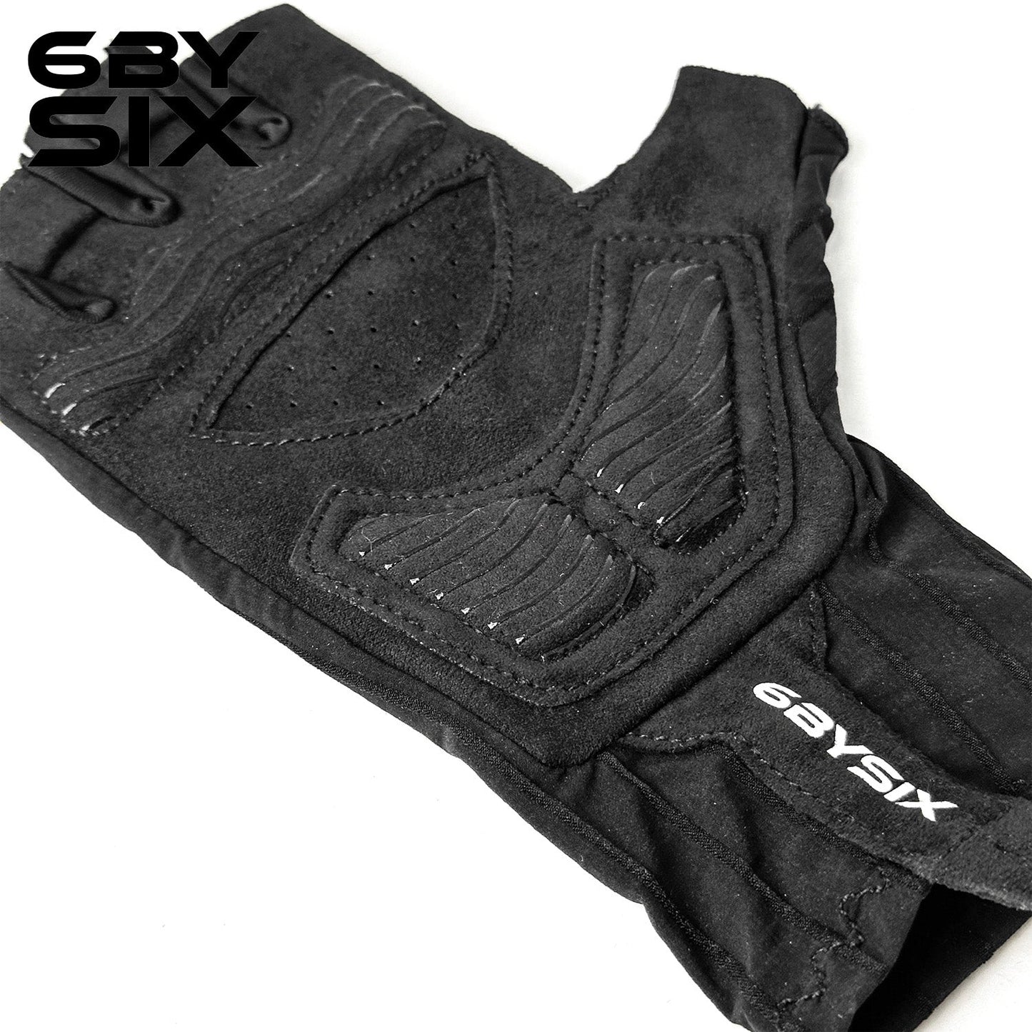 6bySix Black Bicycle Gloves - M97