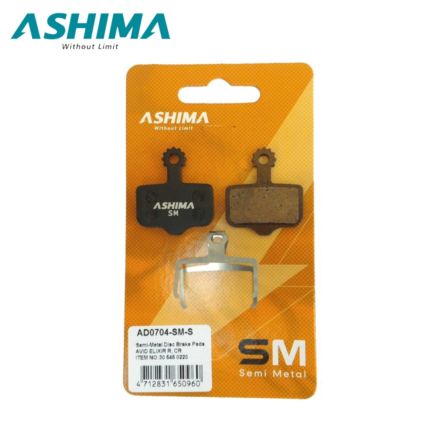 Ashima Disc Brake Pad AD0704