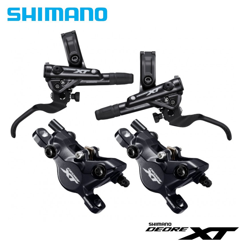 Shimano Deore XT M8100 2 Piston Disc Brake Set Assembly J Kit Hydrauli Supreme Bikes Verdana