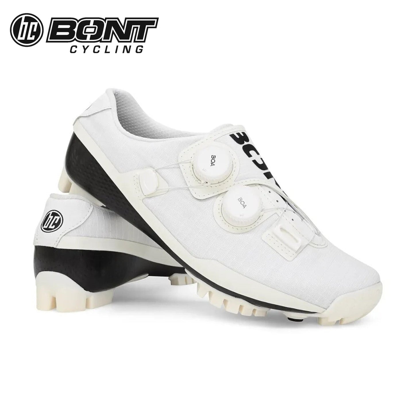 Bont Vaypor SL G Carbon Fiber / BOA Cycling Shoes - White