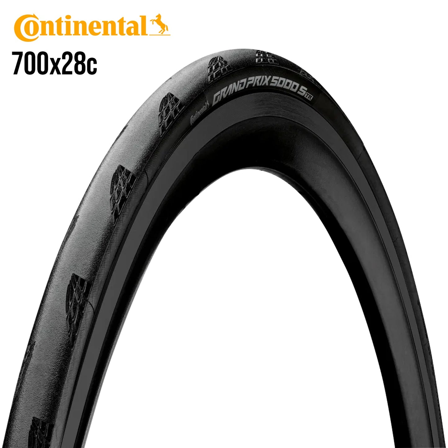 Continental Grand Prix 5000 (GP5000) S TR TdF Ltd. Edition Bike Tire Tubeless Ready - Black