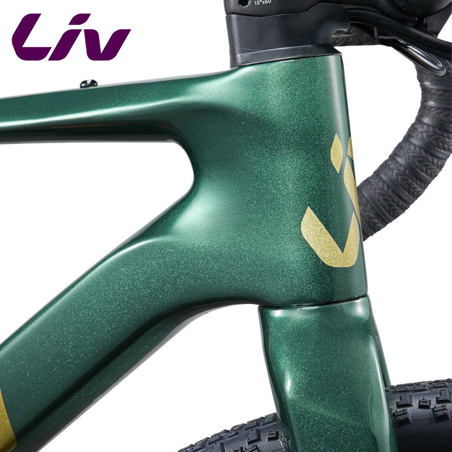 Liv Devolt Advanced 2 Advanced-Grade Composite Road, Gravel Bike Shimano GRX - Kelp Forest