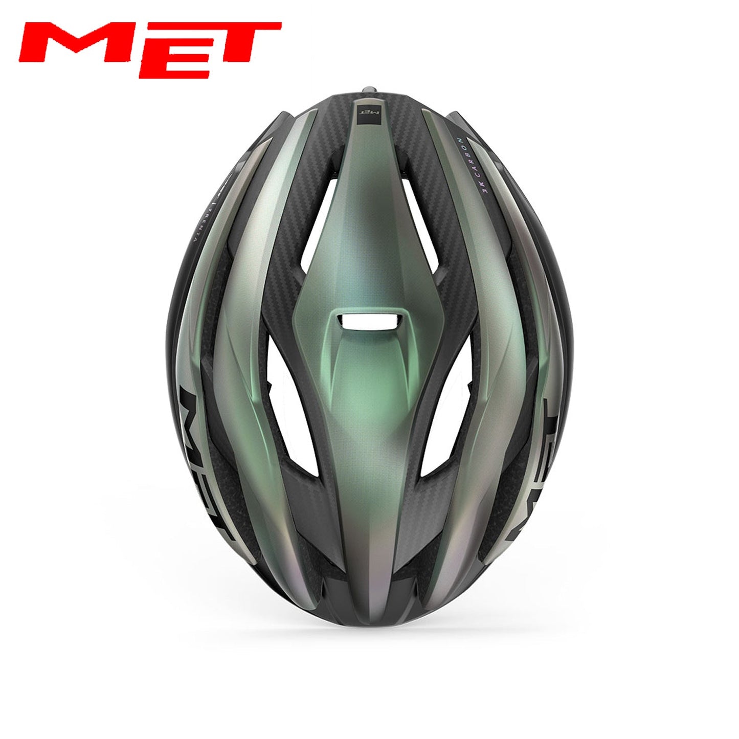 MET Trenta 3K Carbon MIPS Road, Gravel, Cross Country Bike Helmet - Motion Blur | Matte