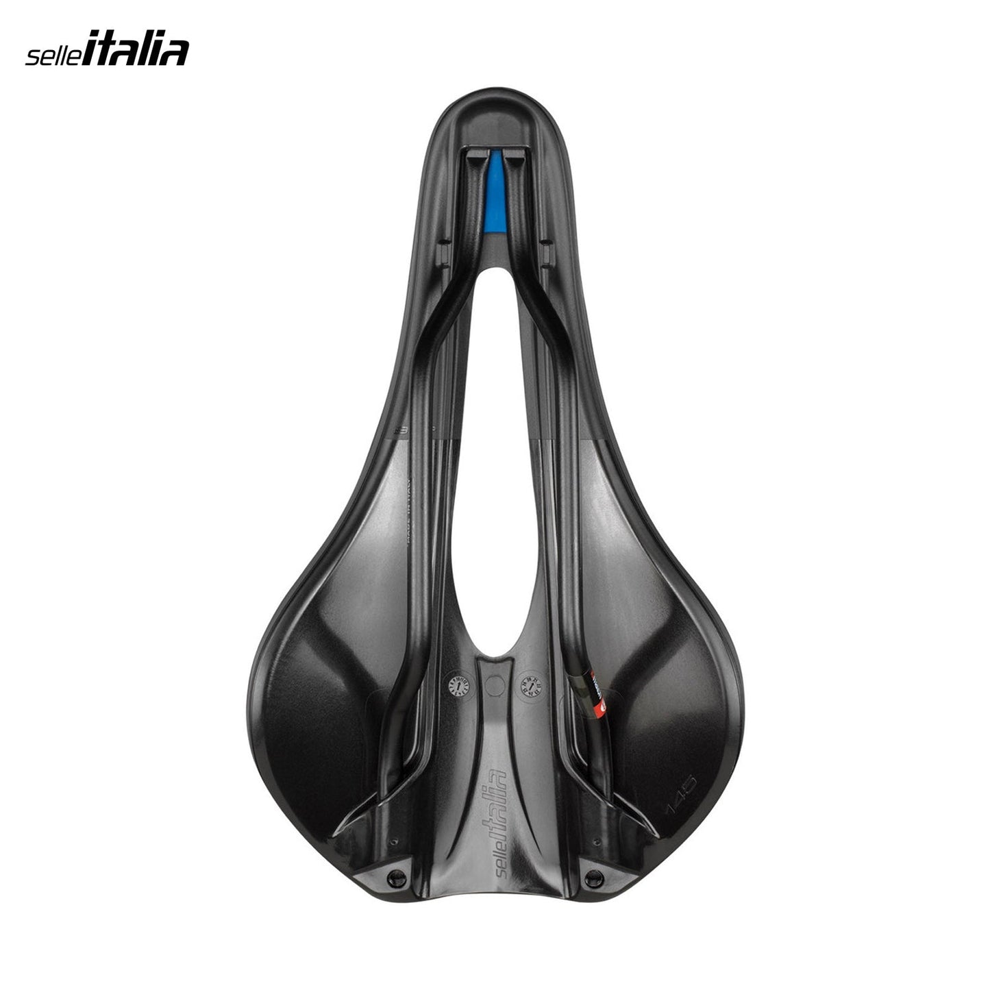 Selle Italia Novus Boost EVO Gravel TM Superflow Bicycle Saddle Lightweight Carbon Composite - Black