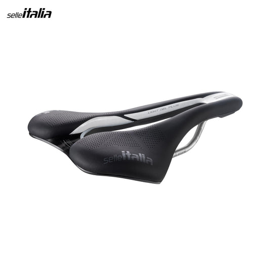 Selle Italia SLR Boost Endurance TI 316 Superflow Bicycle Saddle Road Lightweight Carbon Composite - Black