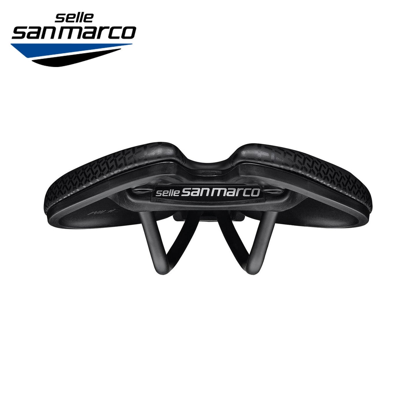 Selle San Marco Aspide Short Comfort Dynamic Road Gravel Saddle - Black