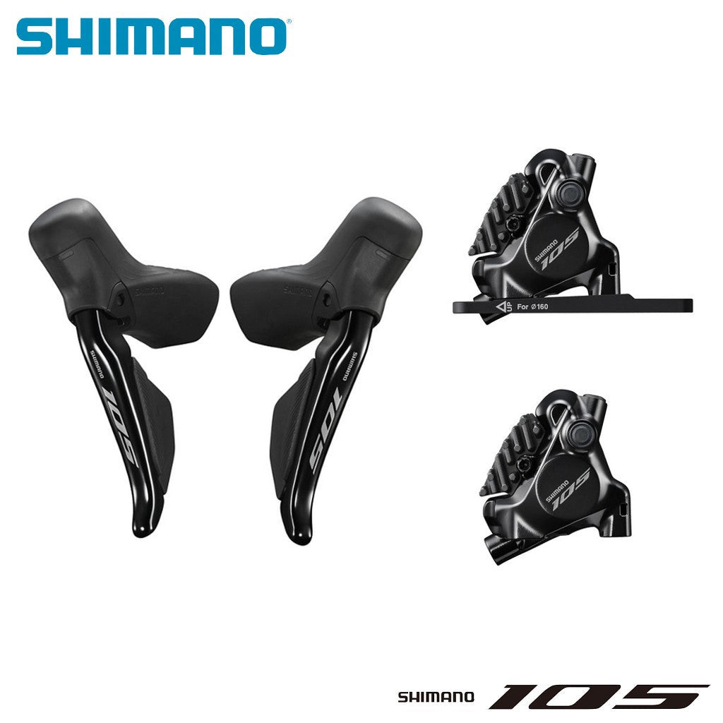 Shimano 105 STI Hydraulic Disc Brake Dual Control Lever Mechanical 2x Supreme Bikes Verdana