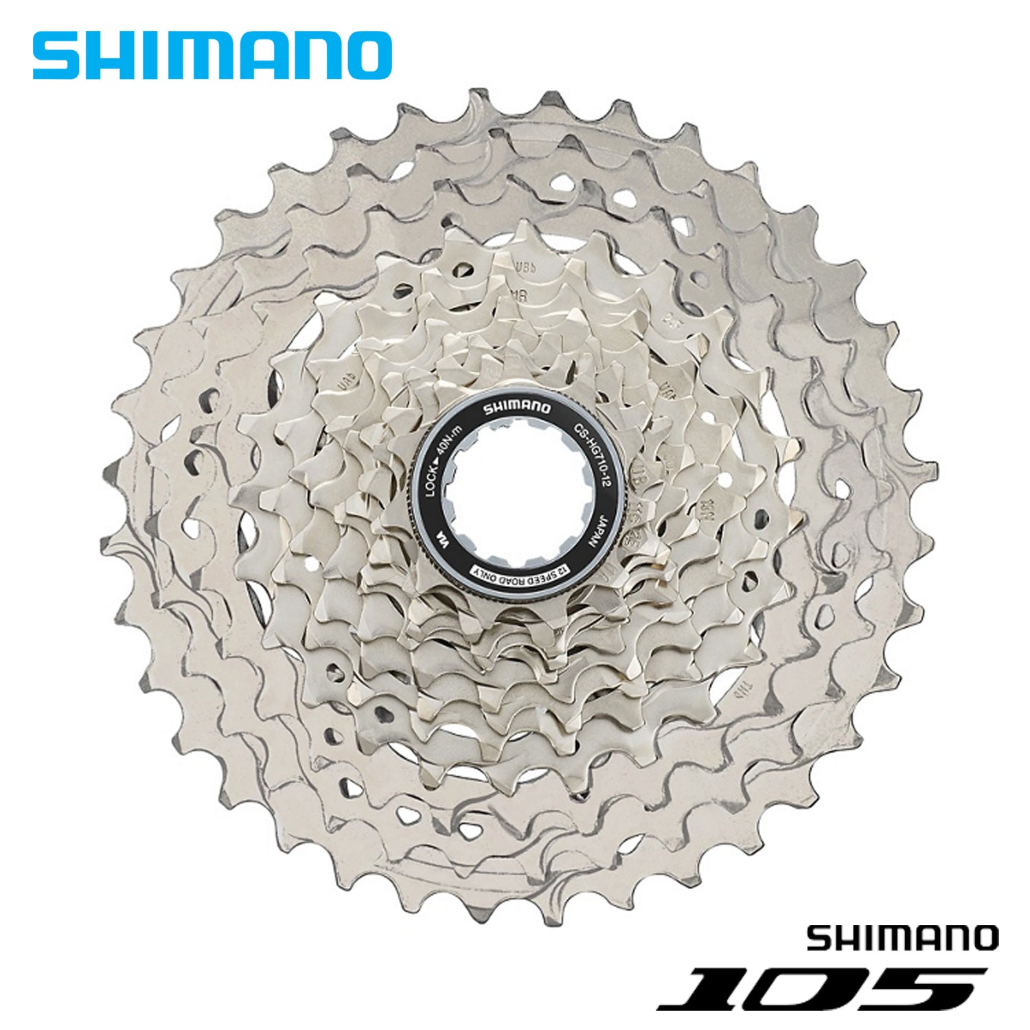 Shimano 105 Road CS HG710 12 12 Speed Cassette Sprocket Supreme Bikes Verdana