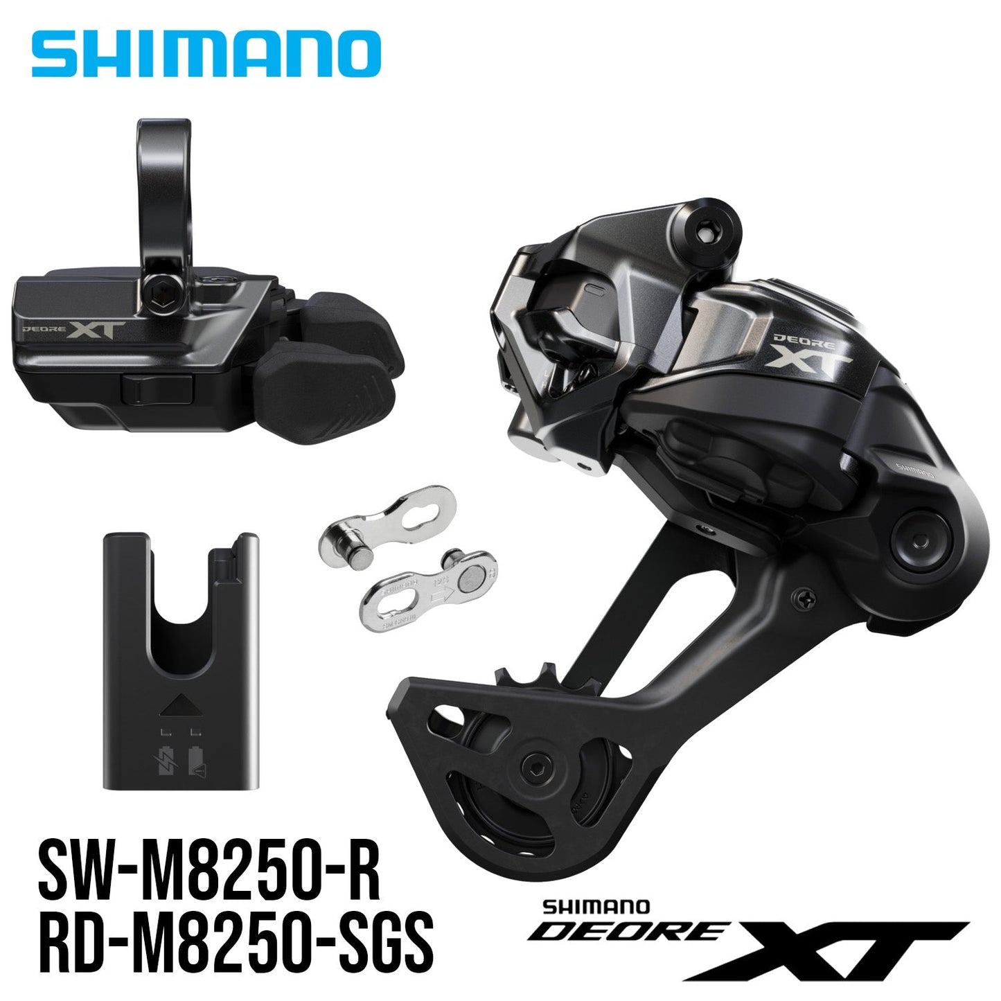 Shimano Deore XT Di2 M8250 Upgrade Kit, 1x12-speed