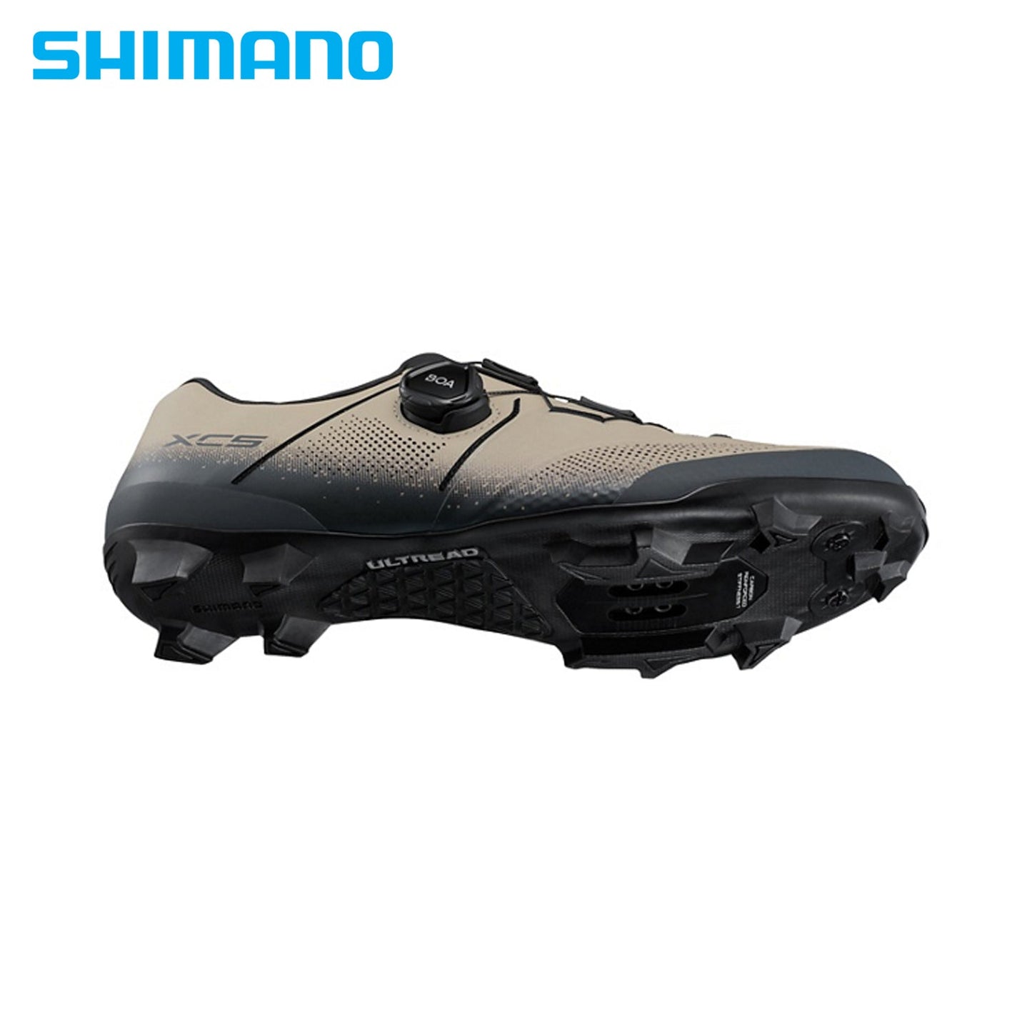 Shimano XC5 SH-XC503 Off-Road/Cross Country Bike Shoes, Cleats - Sand Beige