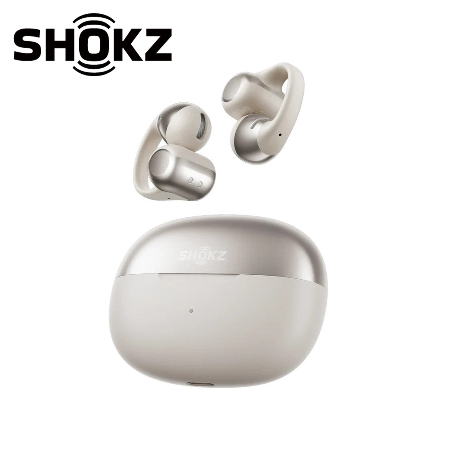 SHOKZ OpenDots ONE DirectPitch Dolby Audio Open-Ear Clip-On Headphones - Grey