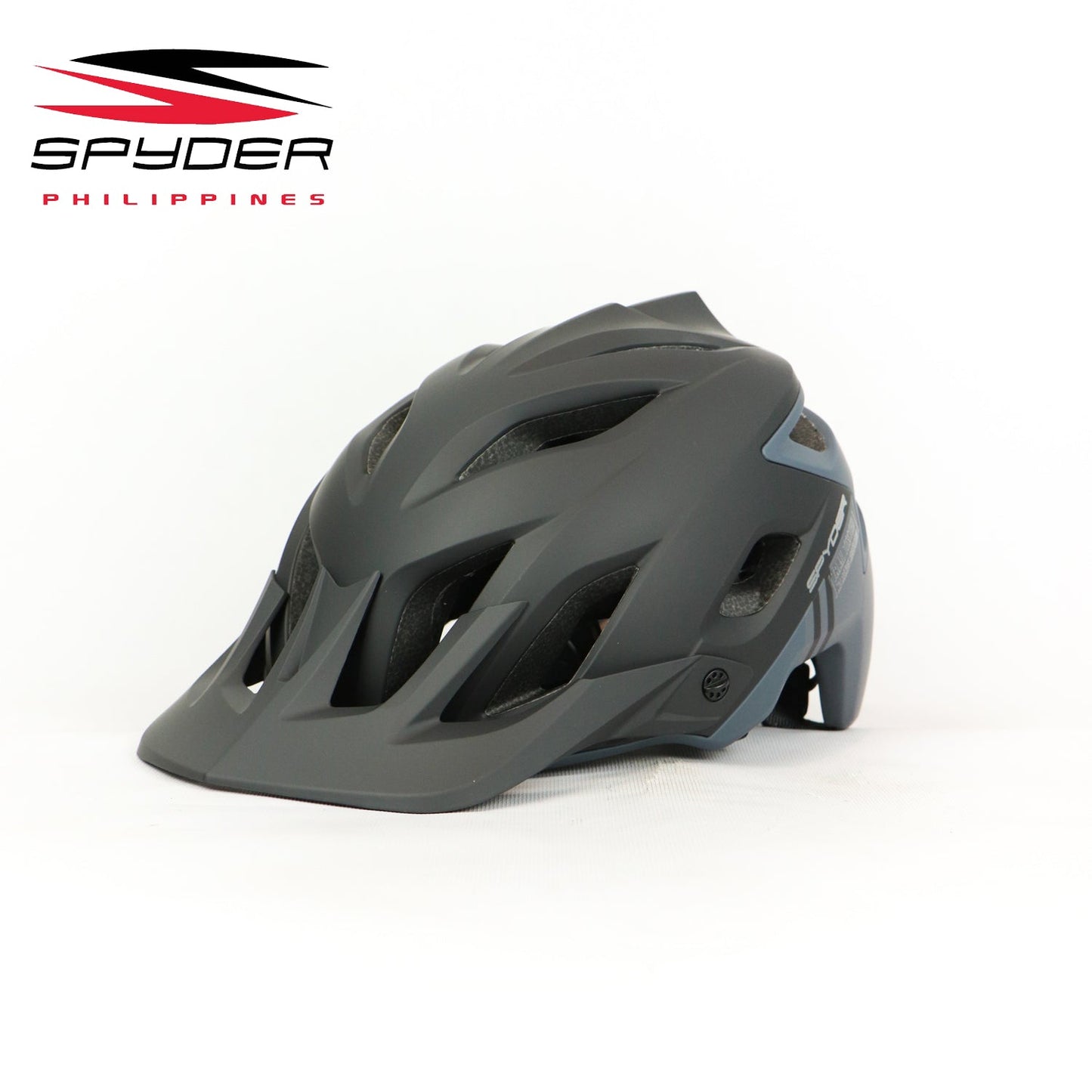 Spyder SpinTech MTB Bike Helmet with MagLock Ultra-Lightweight - Black/Gray