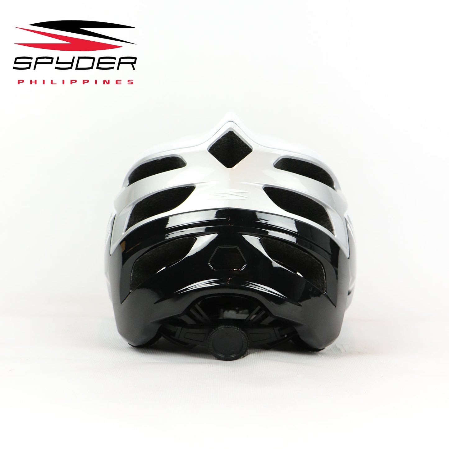 Spyder SpinTech MTB Bike Helmet with MagLock Ultra-Lightweight - White/Black