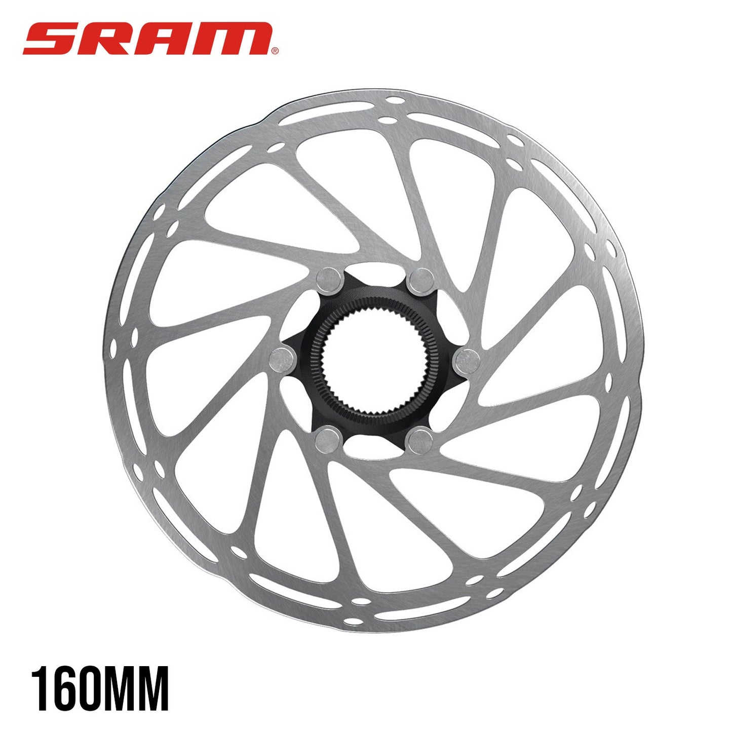 SRAM CenterLine Rotor, Center Lock Rounded