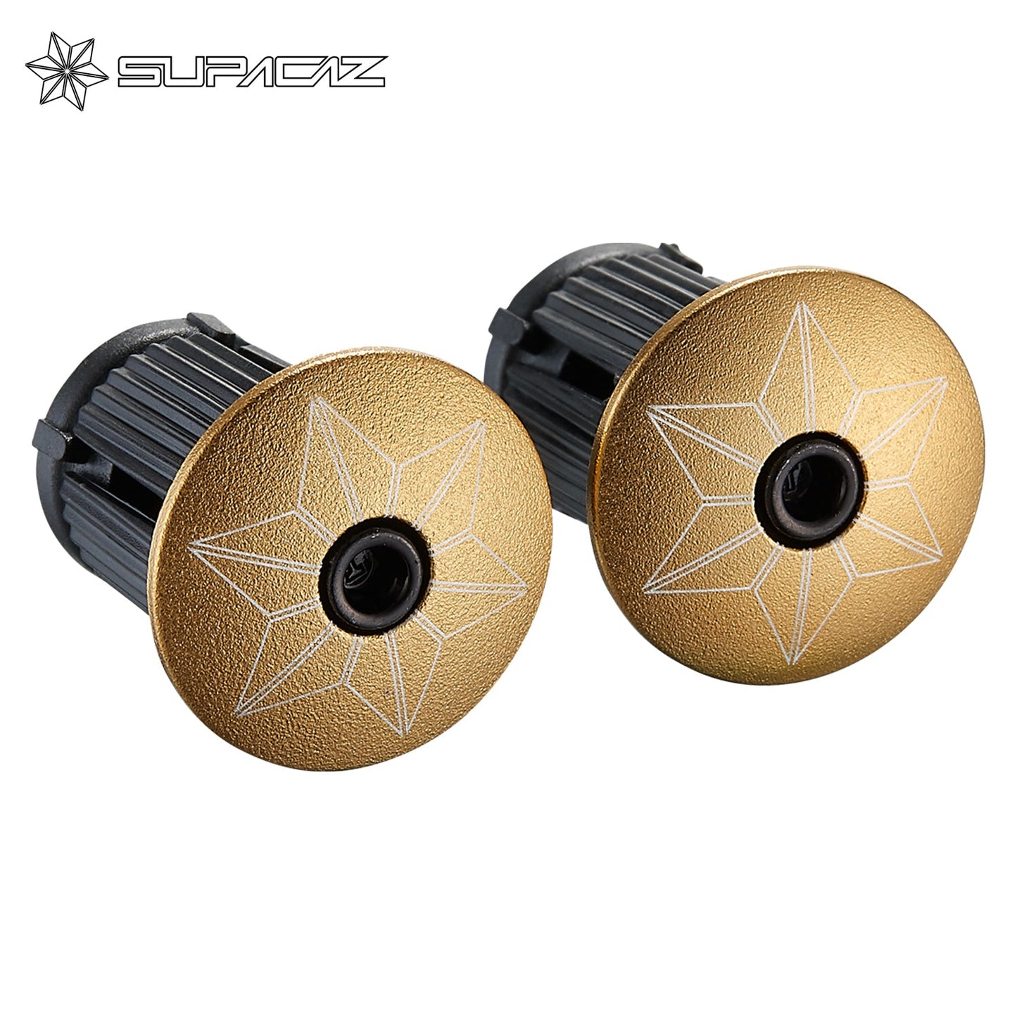 Supacaz Super Sticky Kush Star Fade Bar Tape - Gold