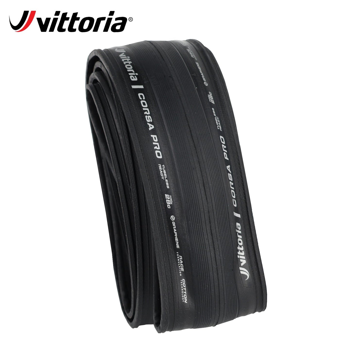 Vittoria Corsa Pro Tubeless TLR Bike Tire - Black