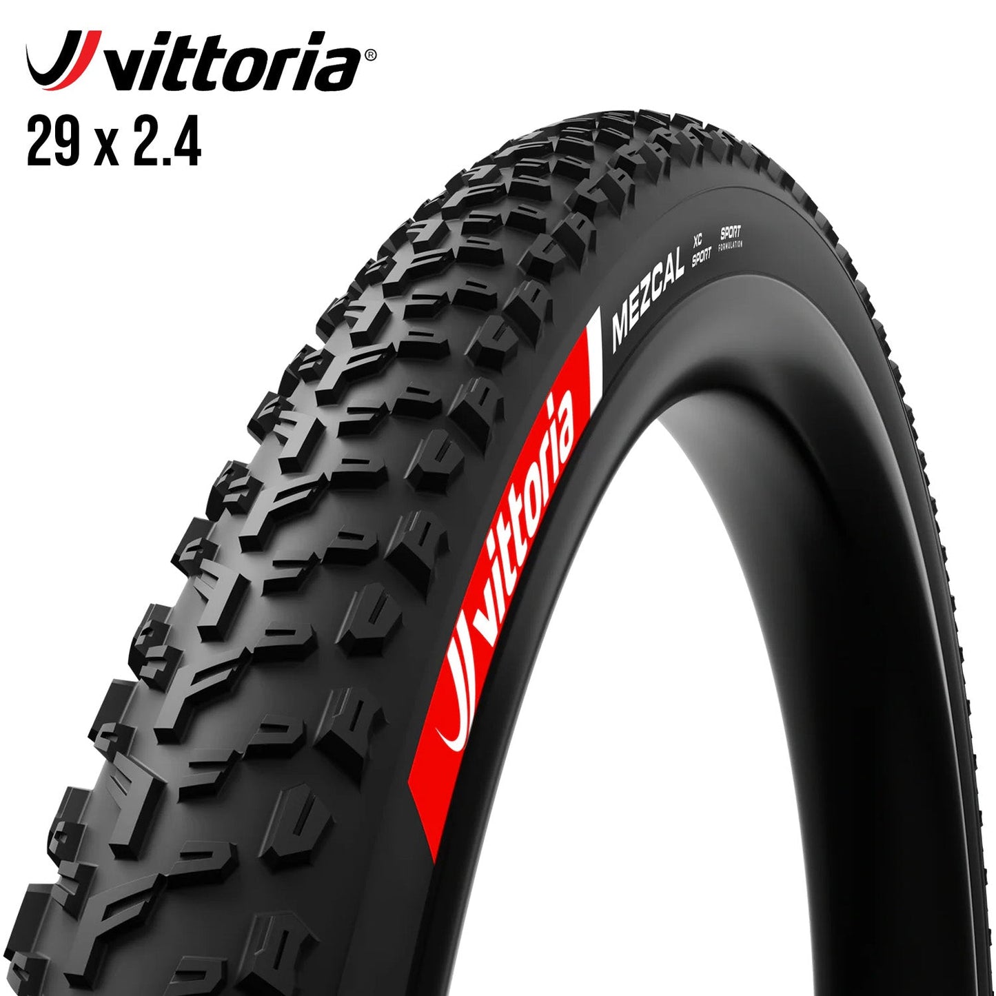 Vittoria Mezcal XC Sport MTB 29er Tubeless-Ready Tire - Black