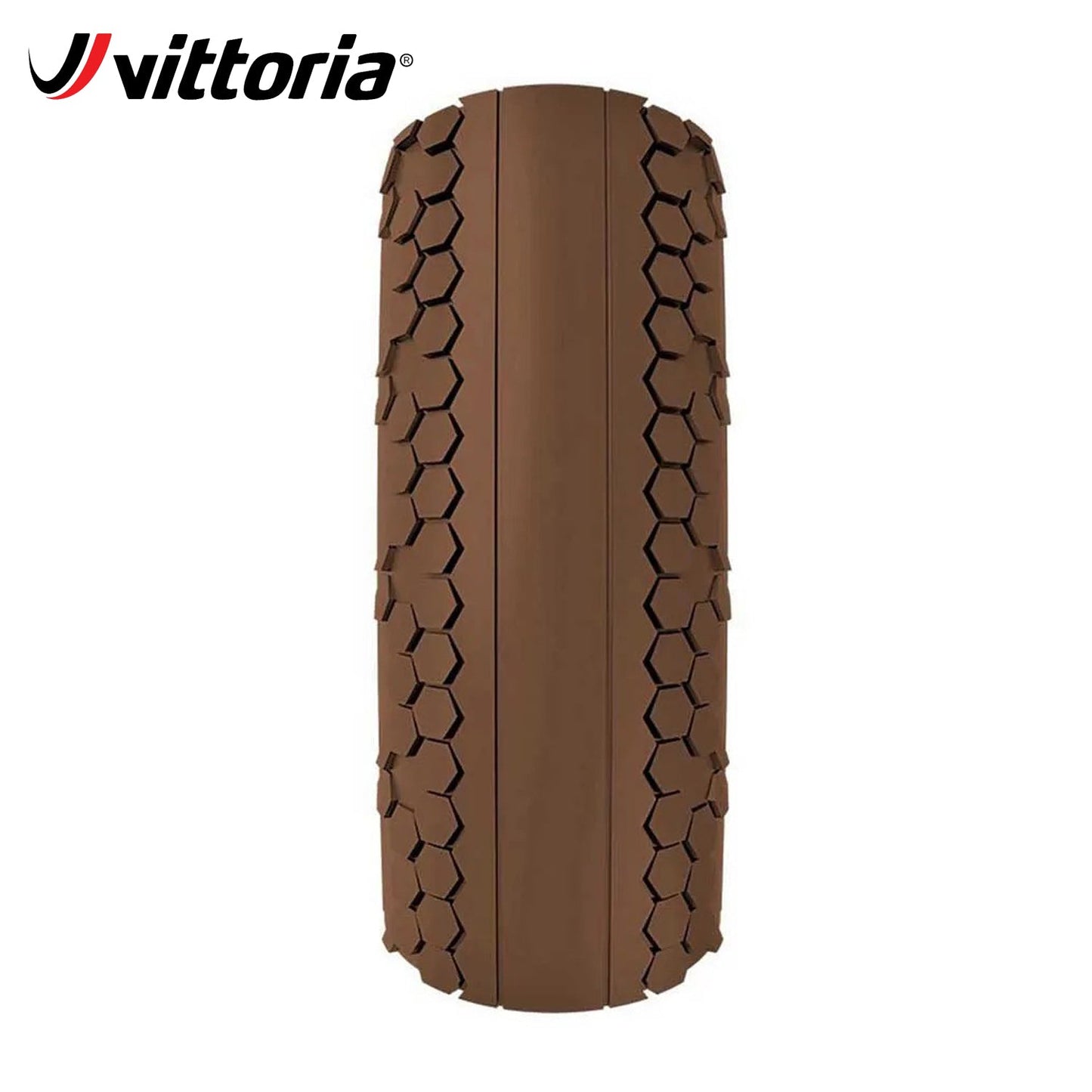 Vittoria Terreno Pro T10 Hardpack Gravel Race Tubeless-Ready Tire 700c - Natural Brown