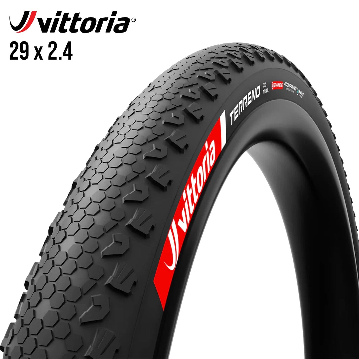 Vittoria Terreno XC Trail MTB 29er Tubeless-Ready Tire - Black