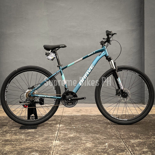 Brave 2 by Trinx 27.5 Mountain Bike MTB Alloy Hydraulic Disc Brake - Blue