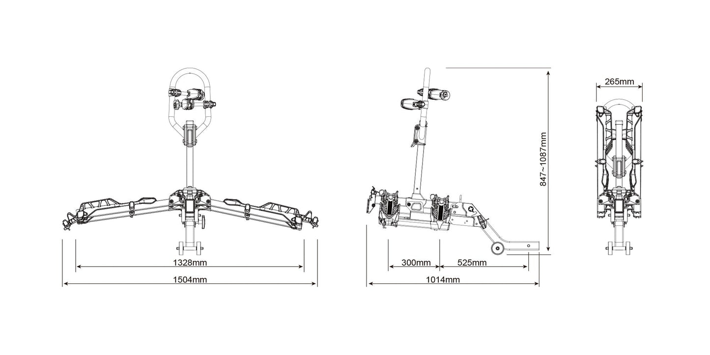 Buzz Rack E-Scorpion H2 Heavy Duty Bike Carrier (2-Bikes)