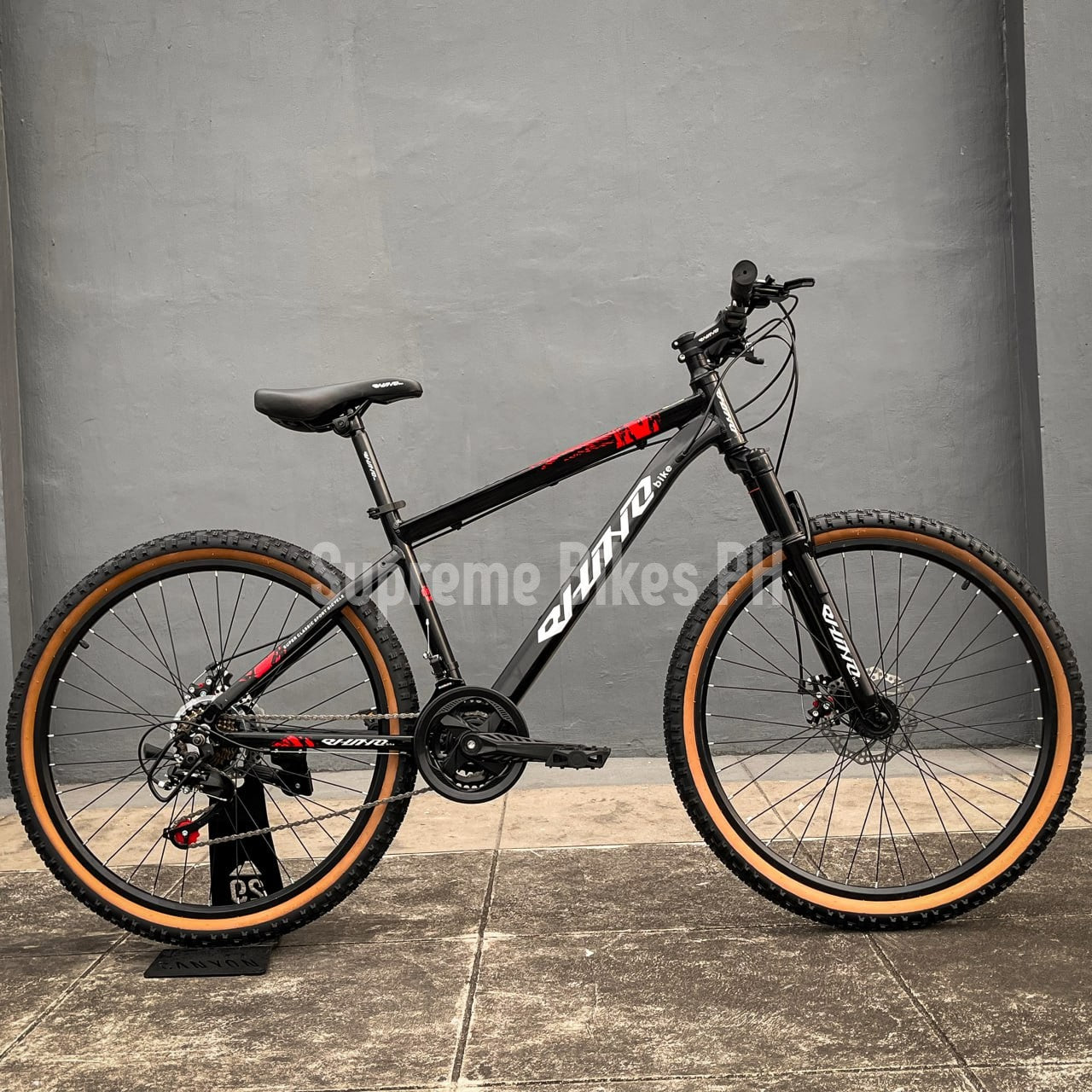 Rhino M241 26er Mountain Bike MTB Alloy Disc - Black