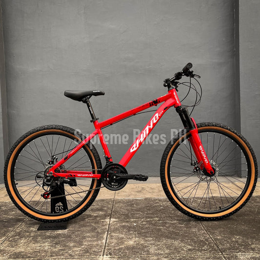 Rhino M241 26er Mountain Bike MTB Alloy Disc - Red