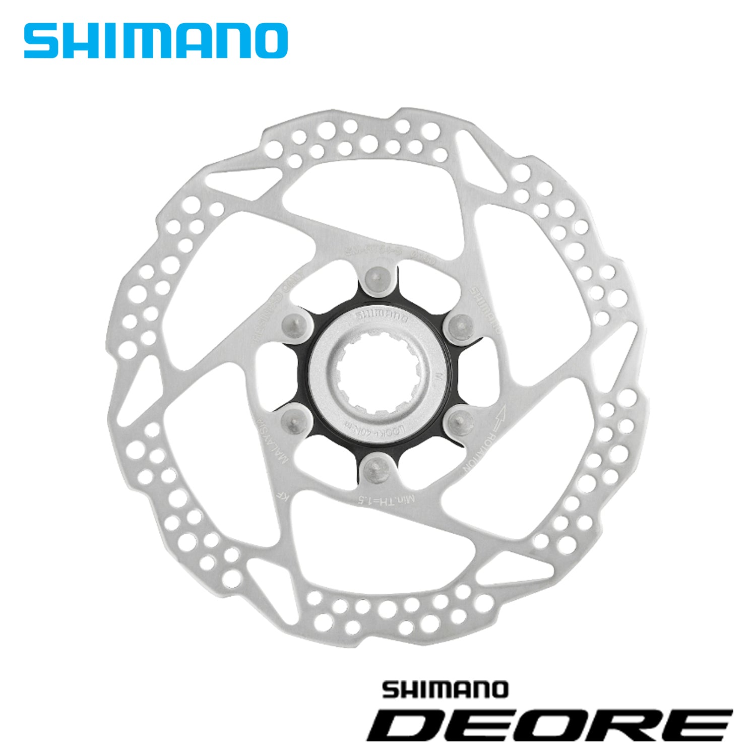 Shimano Deore M6000 SM-RT54 Center Lock Disc Brake Rotor 160