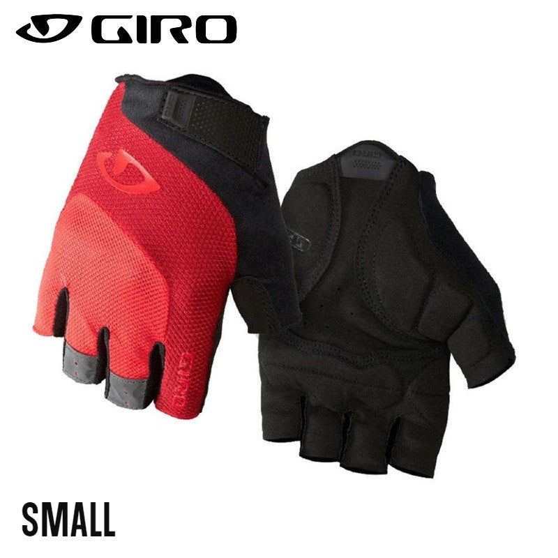 Giro Bravo GEL Bike Gloves - Bright Red
