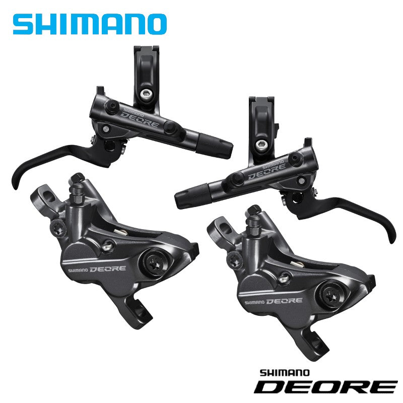 Shimano Deore BL M6100 BR M6120 4 Piston Hydraulic Brake Set Front Supreme Bikes Verdana