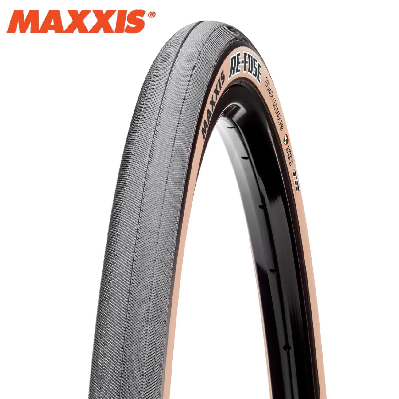 Maxxis Re-Fuse Semi-Slick Gravel Tire 700c EXO Tubeless Ready