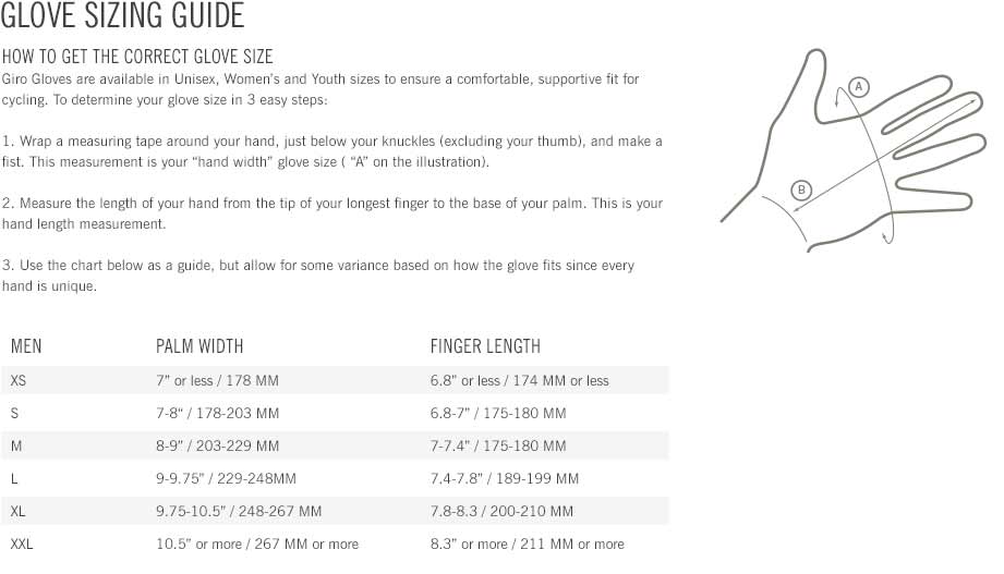 Giro Bravo GEL Bike Gloves - Black