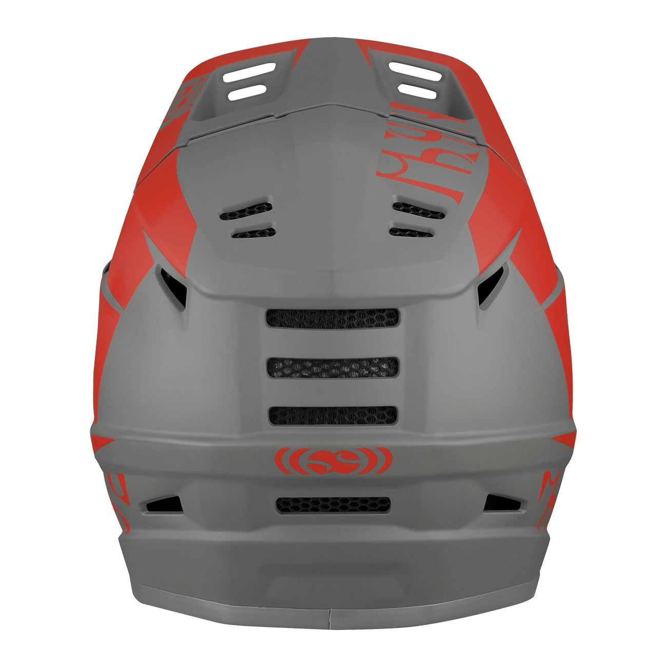 IXS Xact EVO Full Face MTB Helmet - Red Graphite