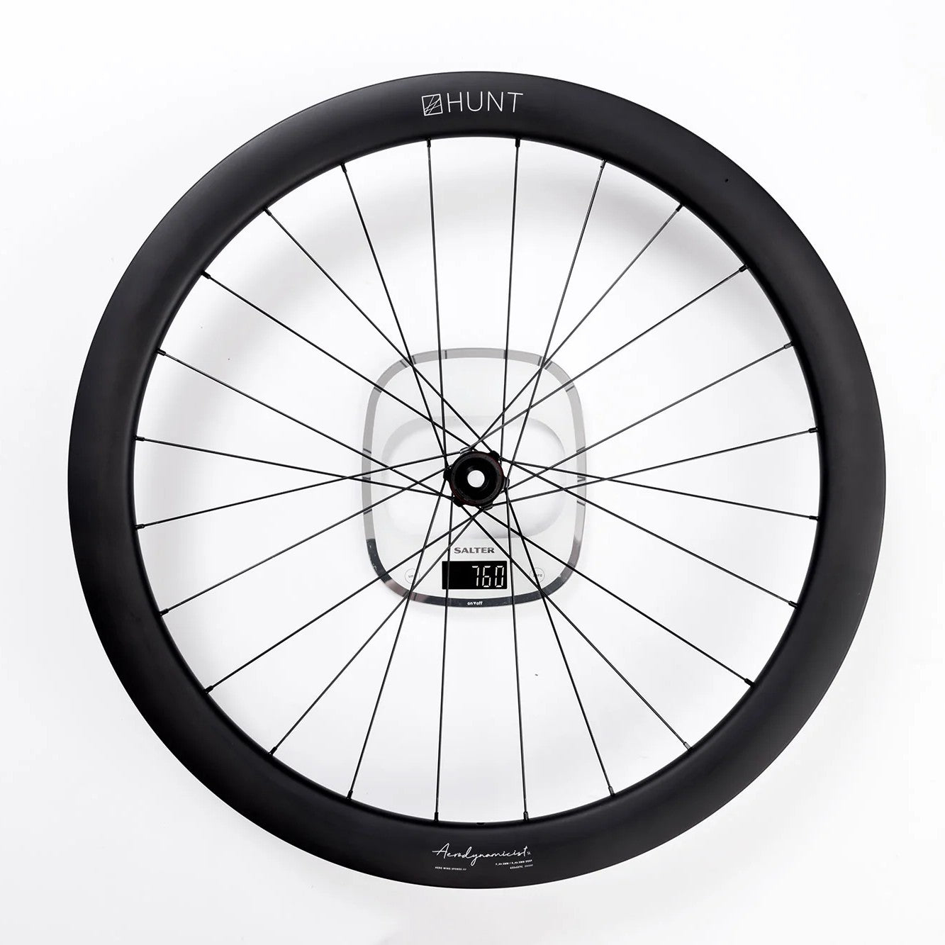 HUNT 44_46 Aerodynamicist Carbon Disc Wheelset TA 1346 grams Ratchet 40T