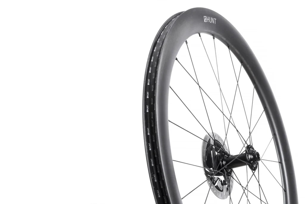 HUNT 50 Carbon Disc Wheelset Ratchet TA 1464 grams