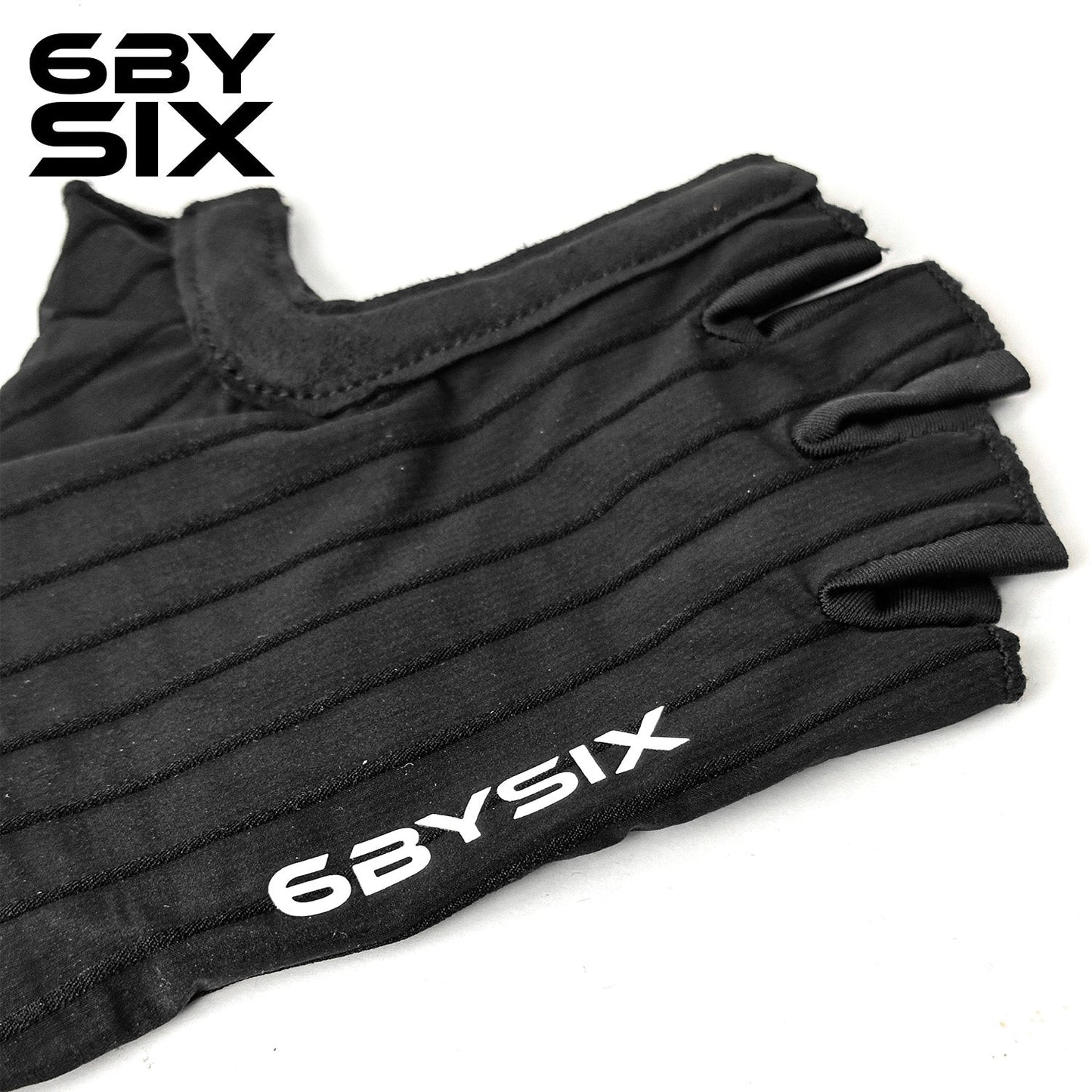 6bySix Black Bicycle Gloves - M97