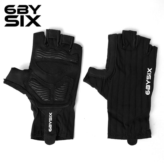 6bySix Black Bicycle Gloves - M97