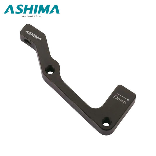 Ashima Disc Brake Caliper Adapter AU05, Post Mounting Caliper into IS Mounting Fork, 203F (Front)