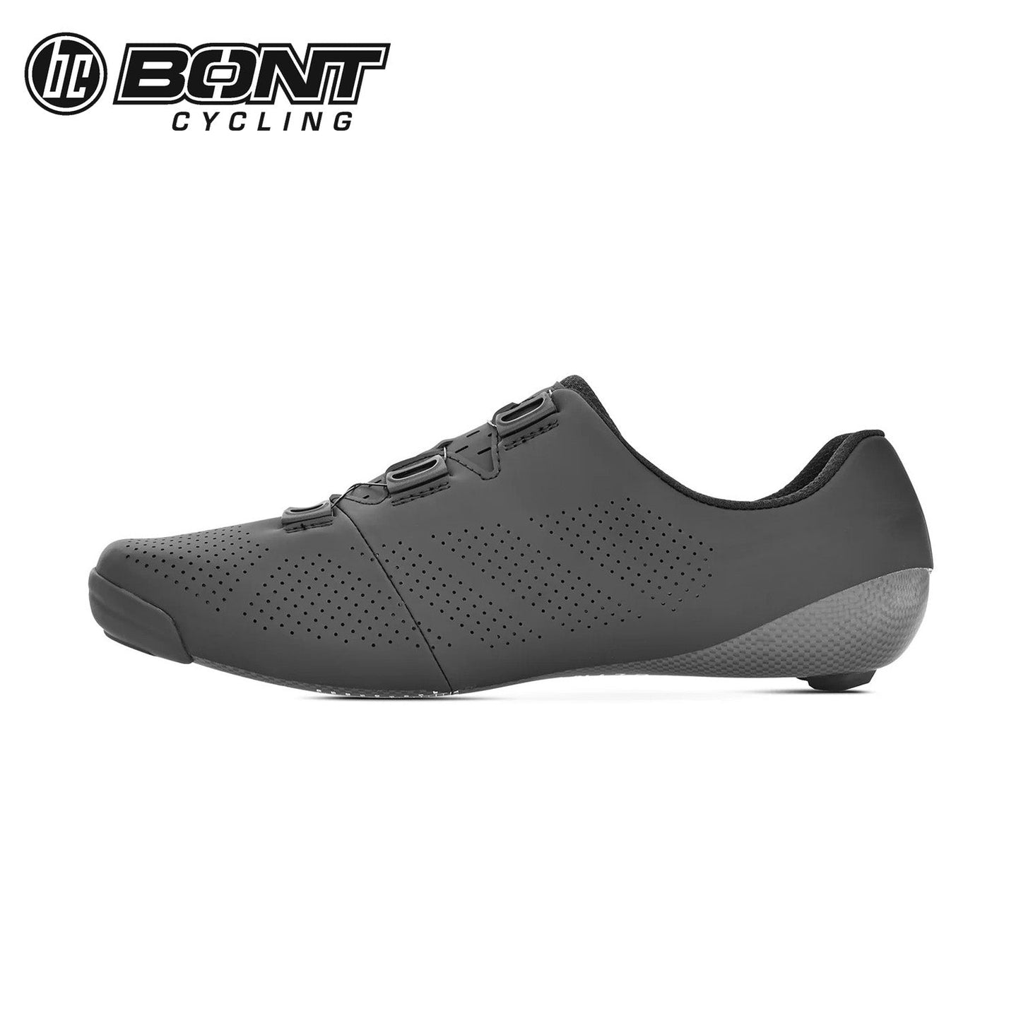 Bont Riot 24 Carbon Composite Road Cycling Shoes - Black