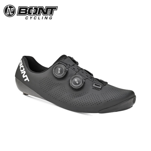 Bont Riot 24 Carbon Composite Road Cycling Shoes - Black