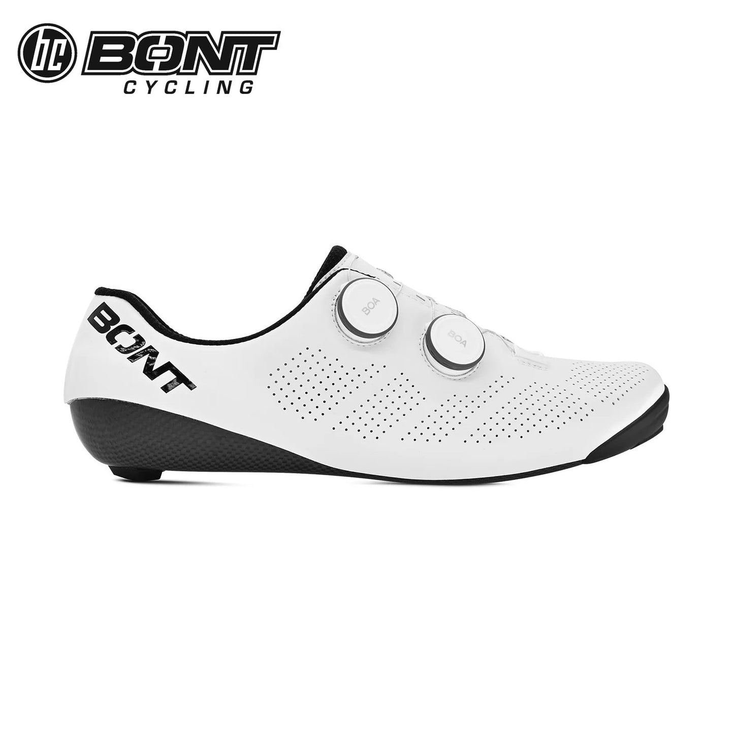 Bont Riot 24 Carbon Composite Road Cycling Shoes - White