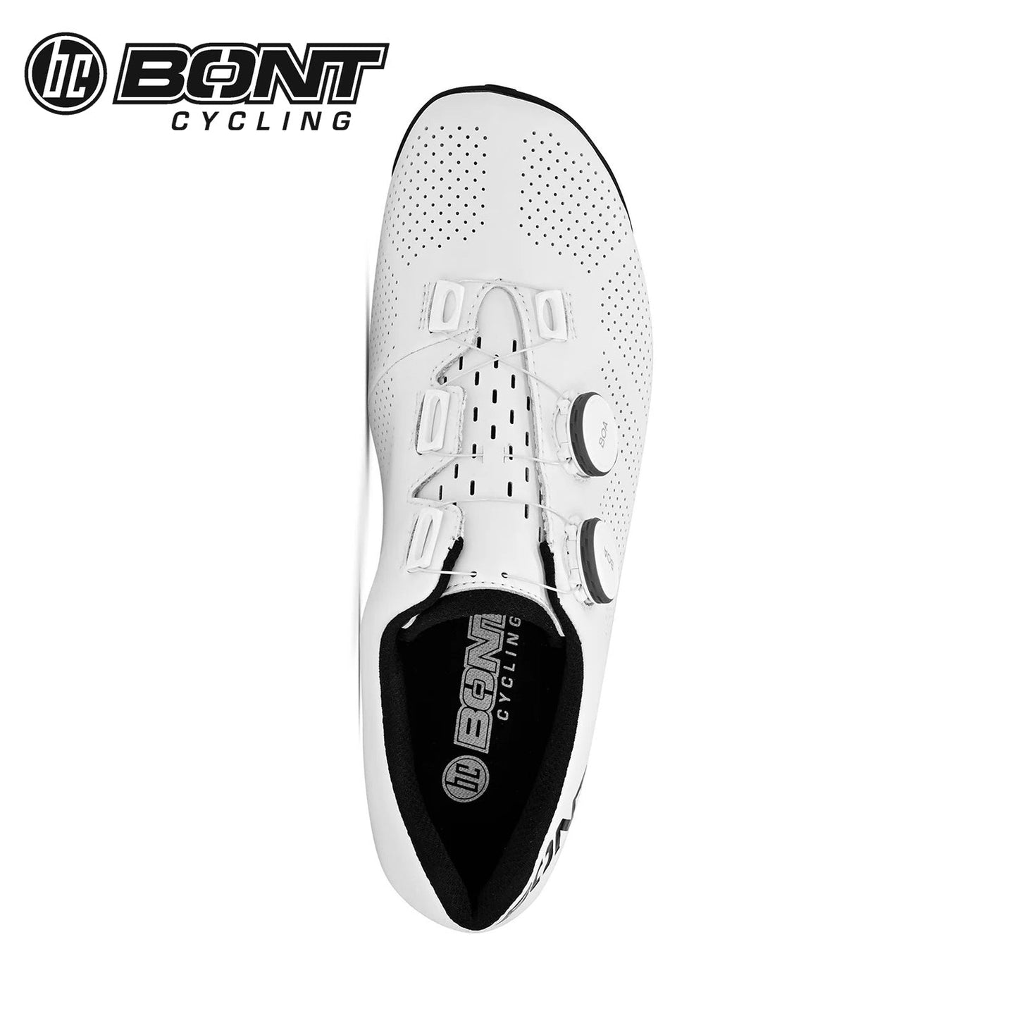 Bont Riot 24 Carbon Composite Road Cycling Shoes - White