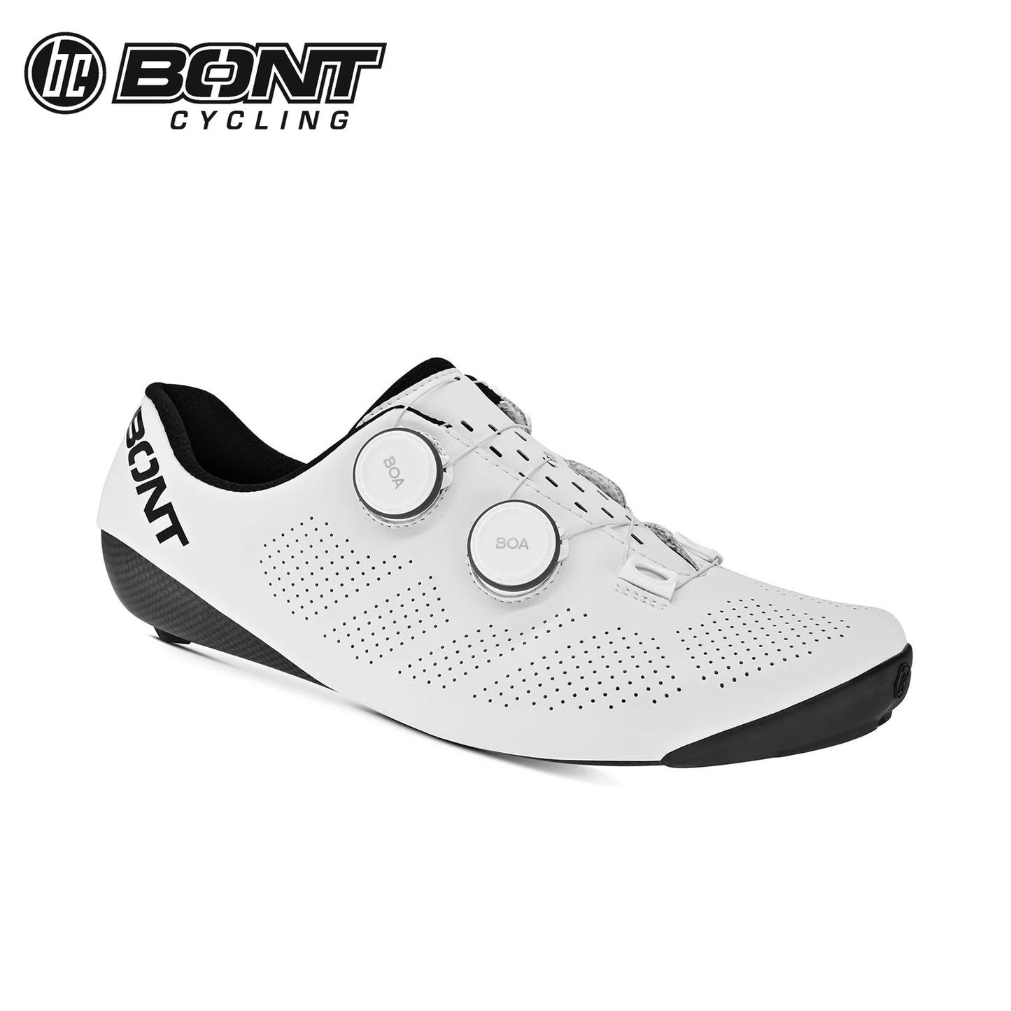 Bont Riot 24 Carbon Composite Road Cycling Shoes - White