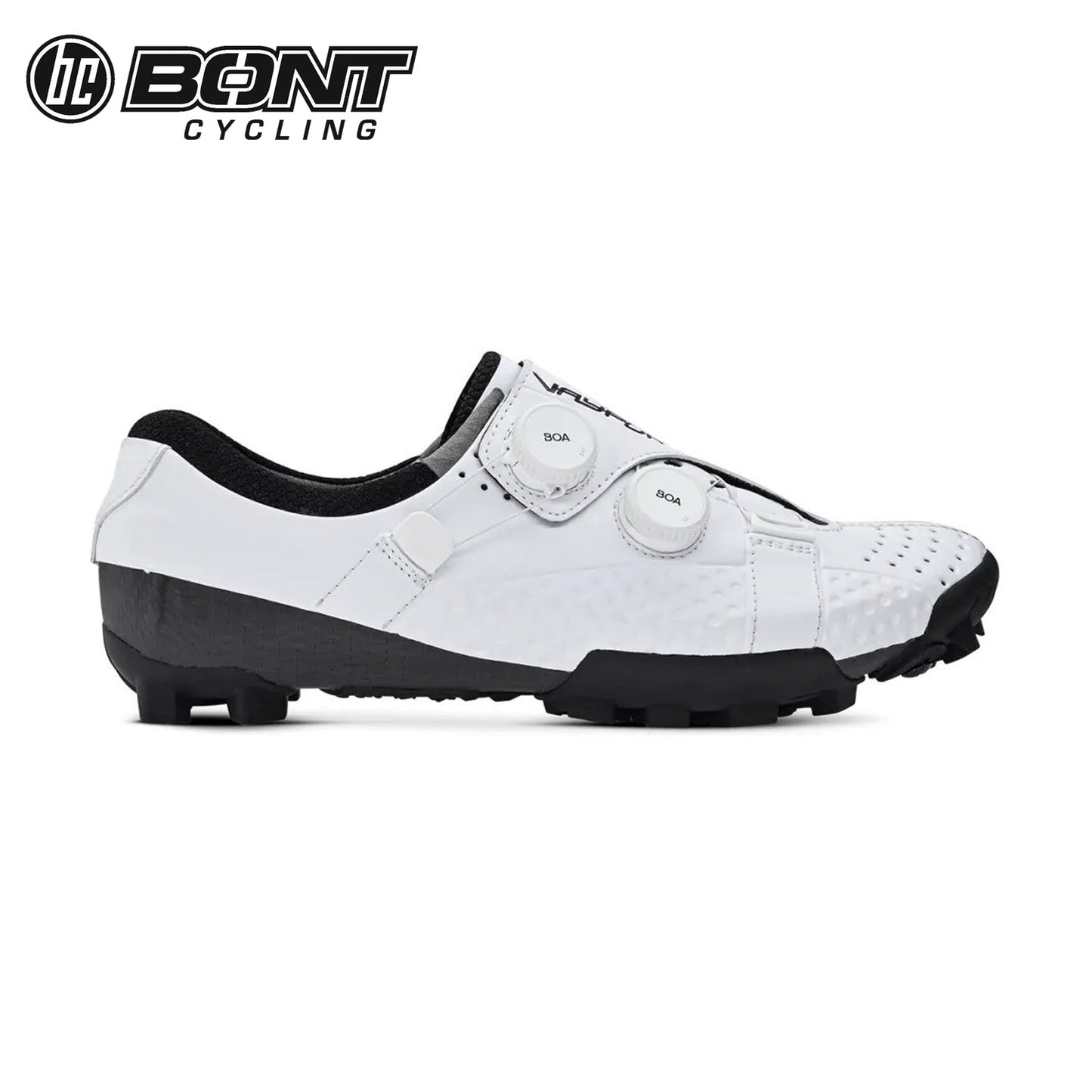 Bont Vaypor G LI2 Gravel Carbon Composite / BOA Cycling Shoes - White