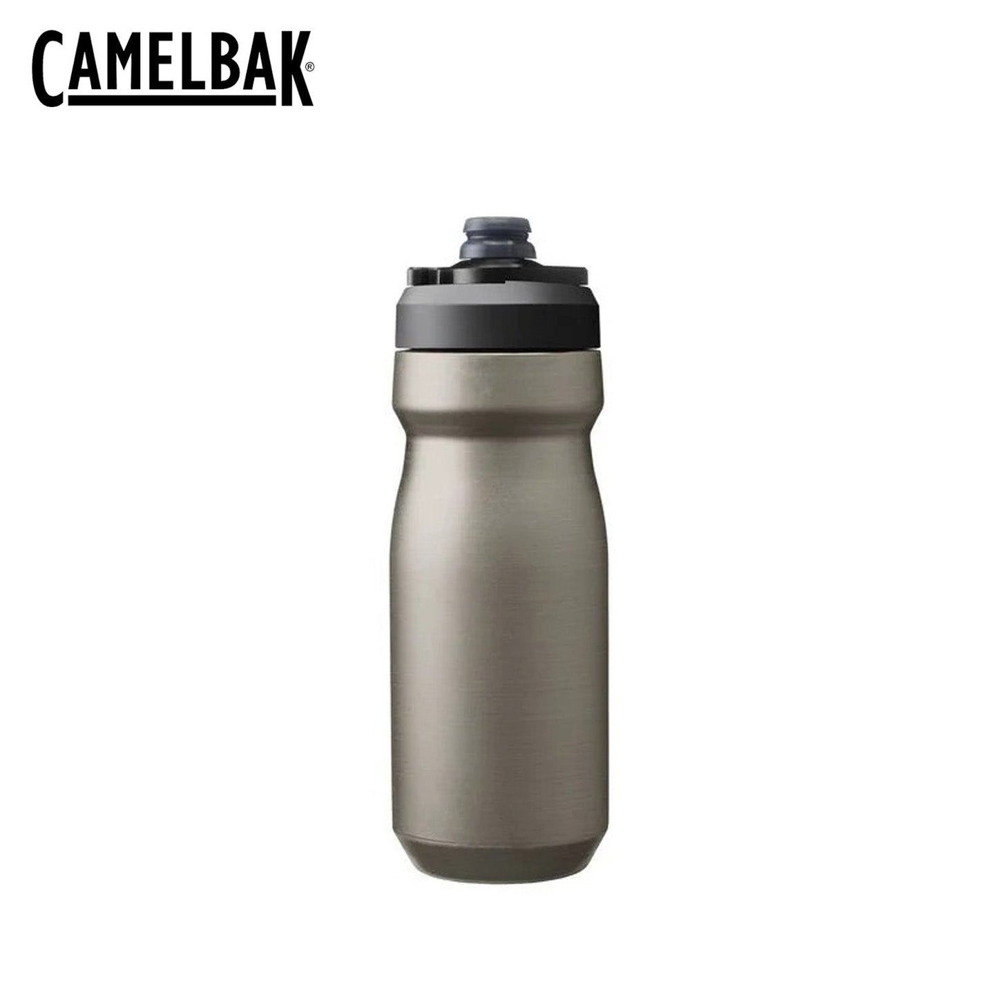 CamelBak Podium Titanium 18 18oz Bike Bottle - Raw Titanium