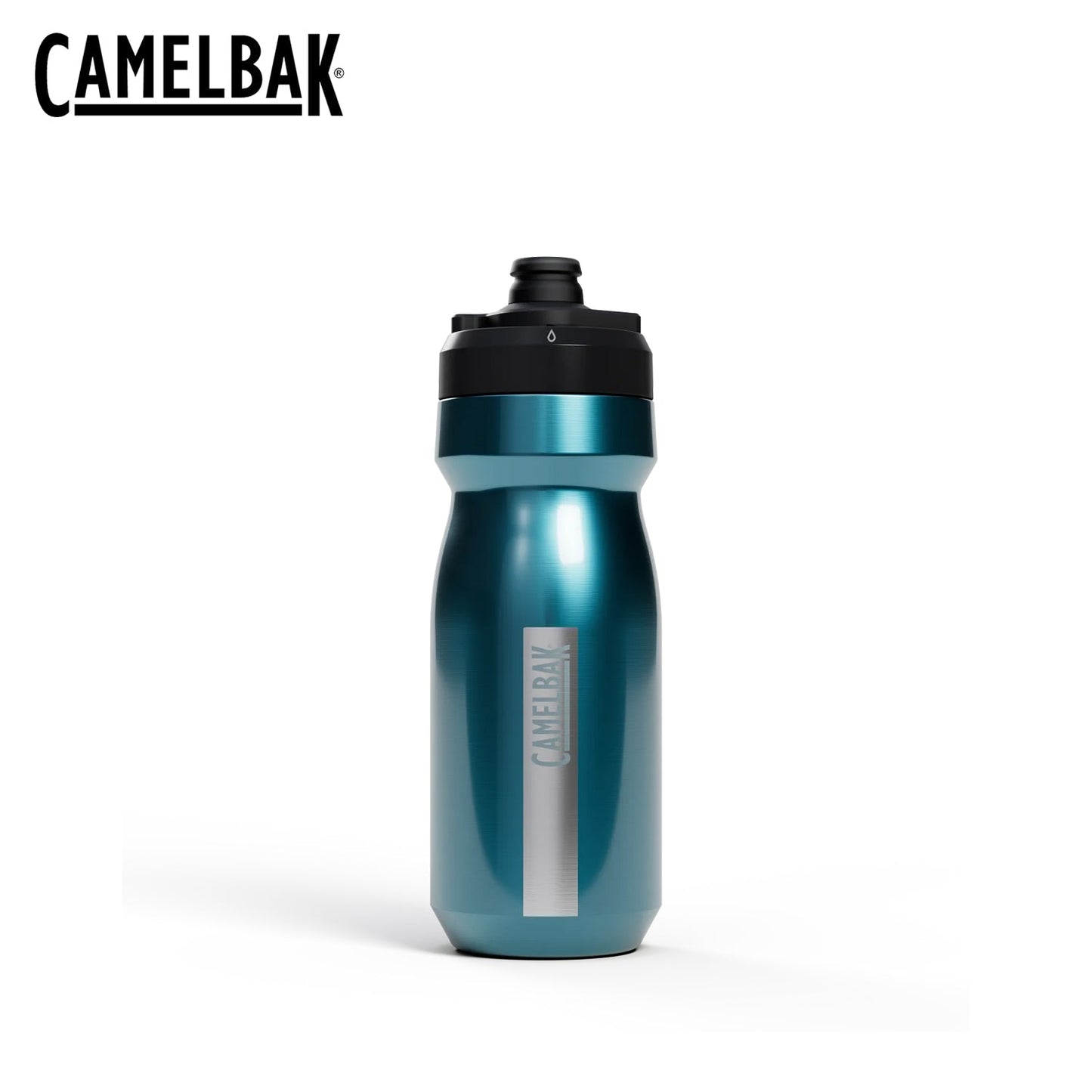 CamelBak Podium Titanium 18 18oz Bike Bottle - Turq Ti