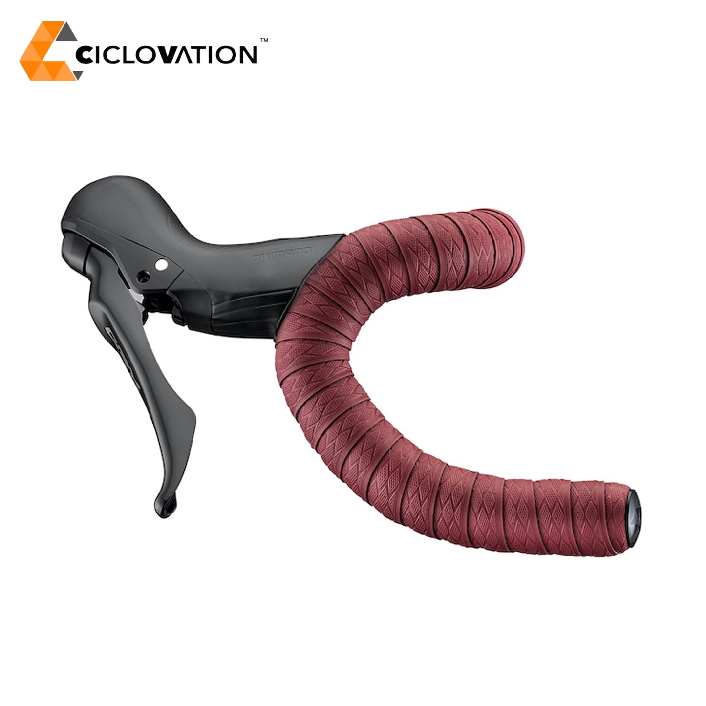 Ciclovation Grind Touch Diamond GXL Bar Tape - Burgundy Red