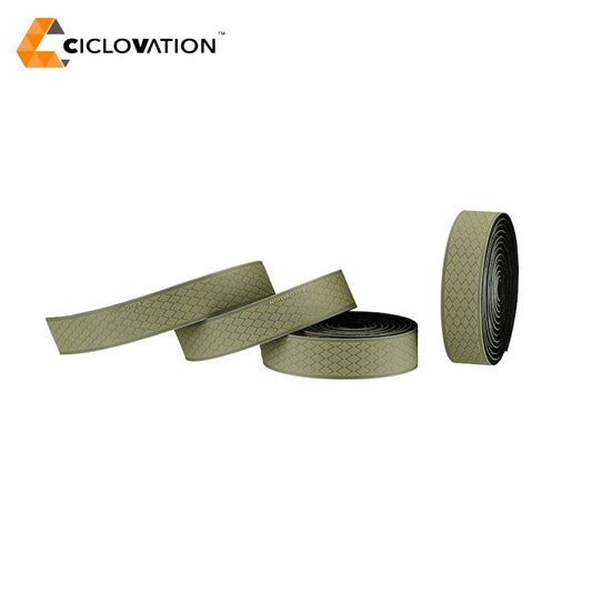 Ciclovation Grind Touch Diamond GXL Bar Tape - Natural Khaki