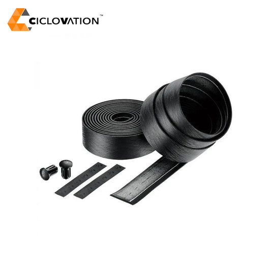 Ciclovation Premium Grind Touch Polyhyde Bar Tape - Supersilk Black