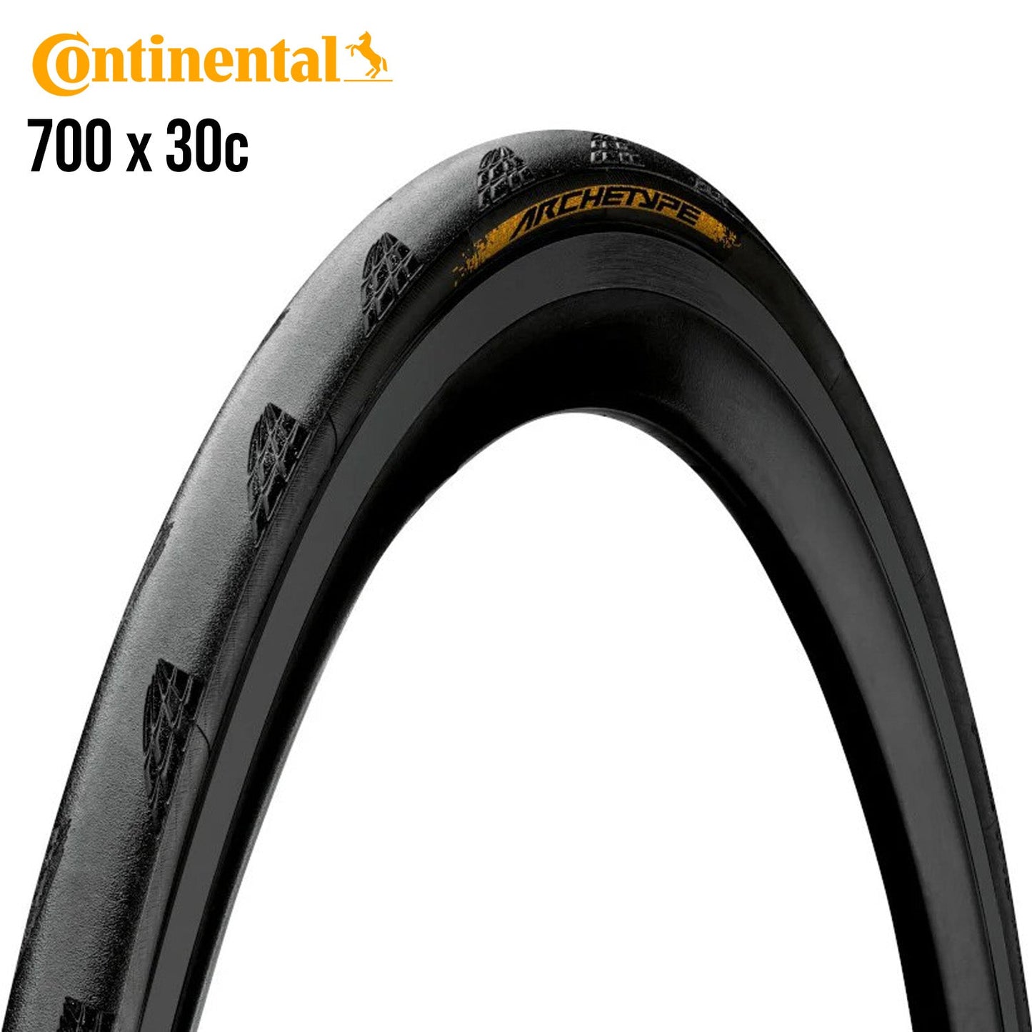 Continental Archetype TdF Ltd. Edition Bike Tire Tubeless Ready - Black